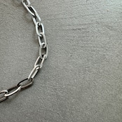 chain design necklace/silver