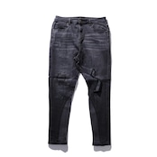 black skinny denim 【足首までフィットする】