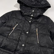 PAUL SMITH ポールスミス ダウン ミリタリー コート サイズ 42 /ブラック/レディース/オンワード樫山