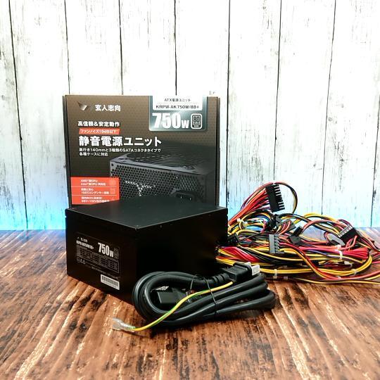 動作確認済】玄人志向 電源ユニット KRPW-AK750W/88＋ 750W PCパーツ ...