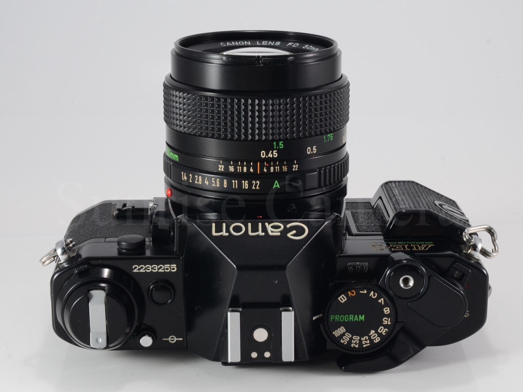 Canon AE-1 PROGRAM ブラック / NEW FD 50mm F1.4 整備済 キヤノン