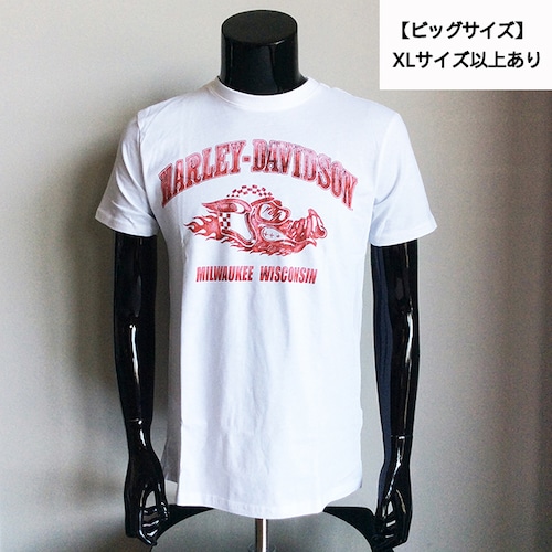 96420-14VM　TシャツーICONIC WHITE HOG