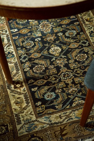 1699-Semi Antique  Persian Malayer rug