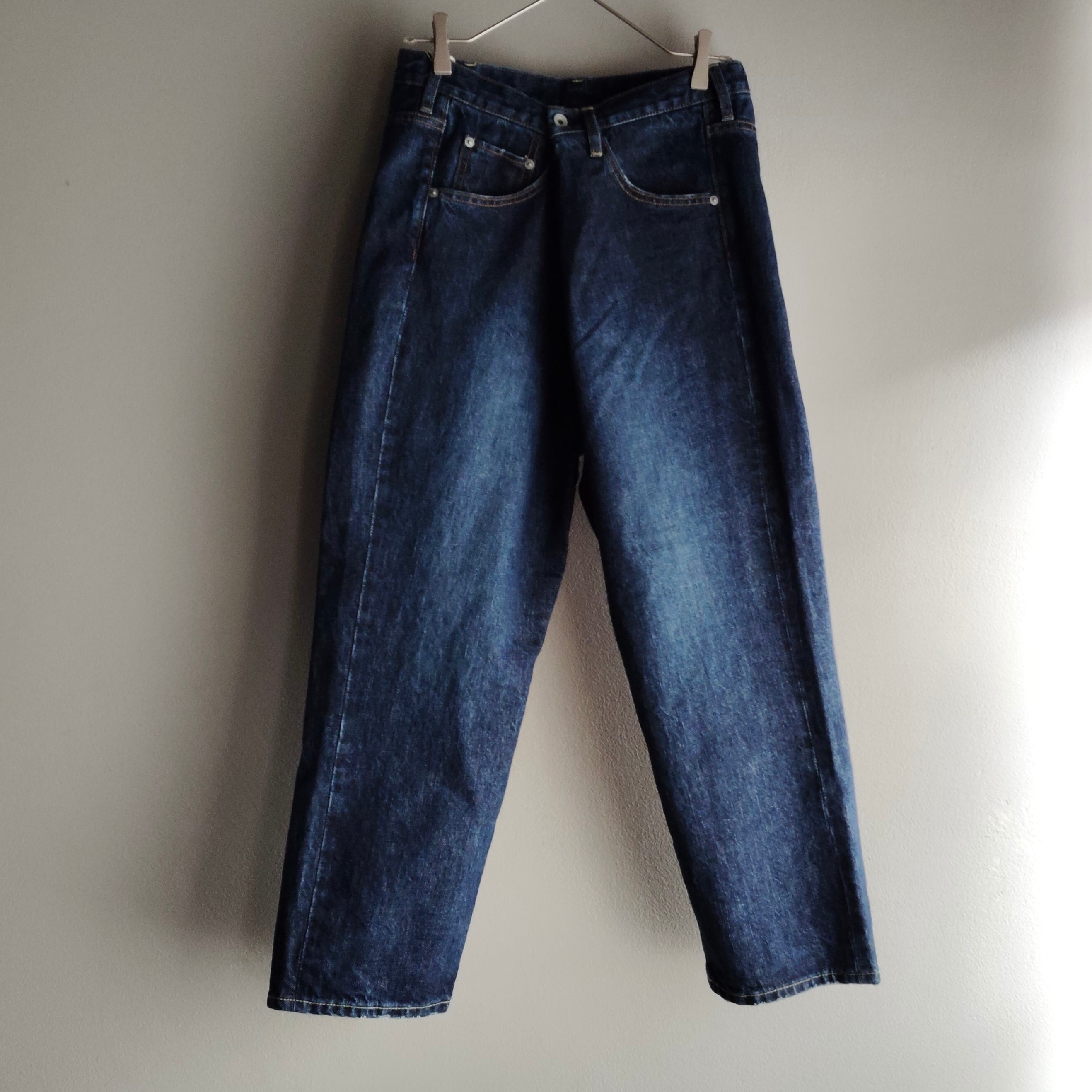 R&D.M.Co-/OLDMAN'S TAILOR Twisted Denim Pants(Vintage Like) ツイステッドデニムパンツ(ヴィンテージライク)#7007 size M
