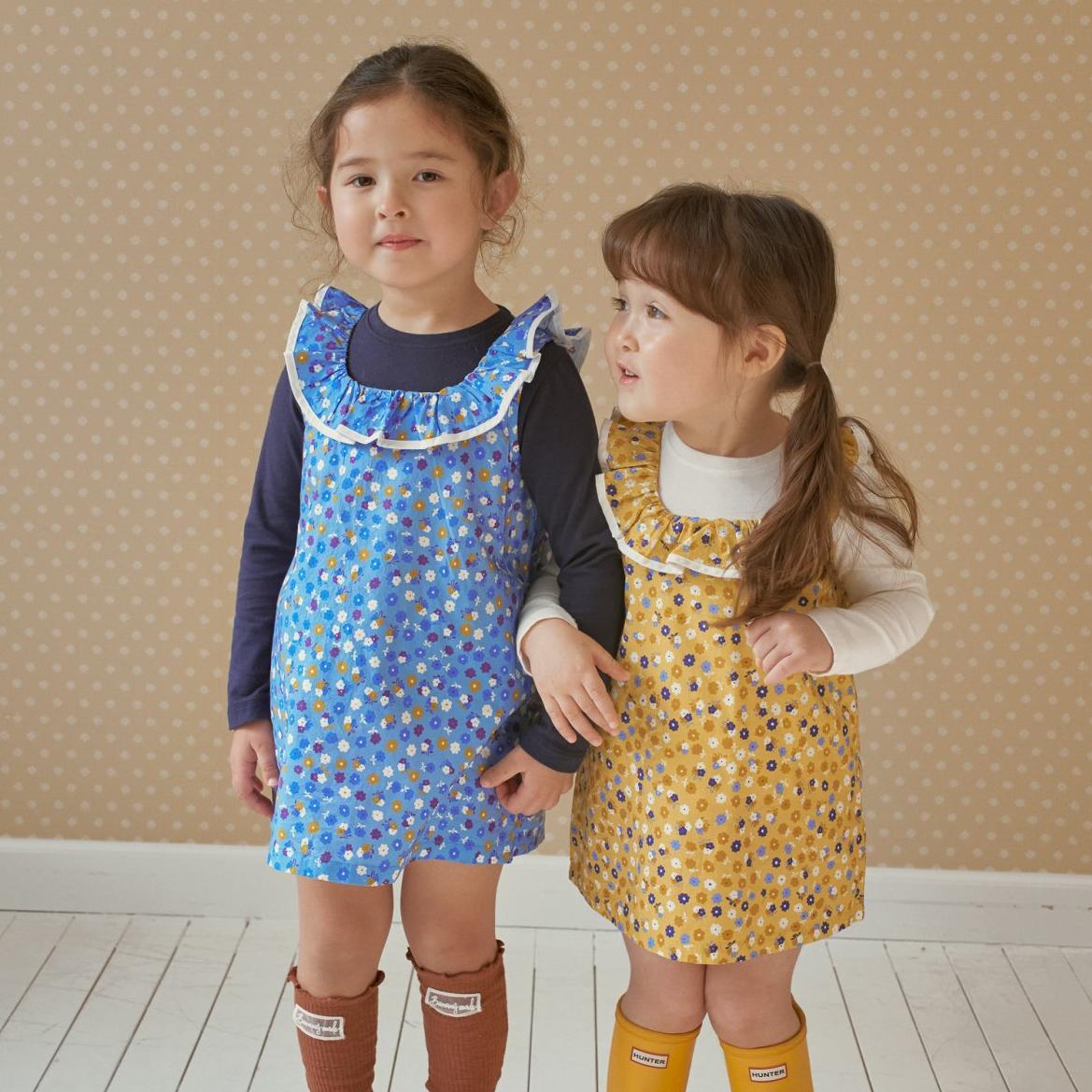 «予約»«ジュニアサイズあり»«Banana J» ミュウミュウワンピース 2colors