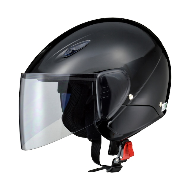 【公式】SERIO RE-35　セミジェットヘルメット　ブラック