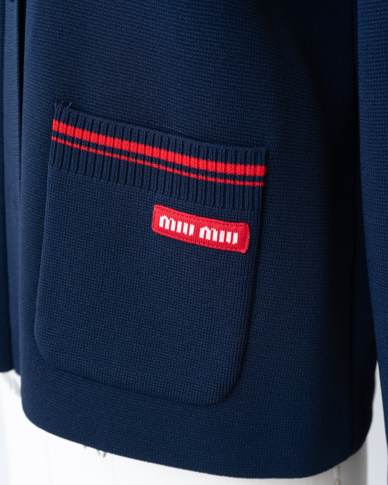 〈miu miu〉Knit jacket