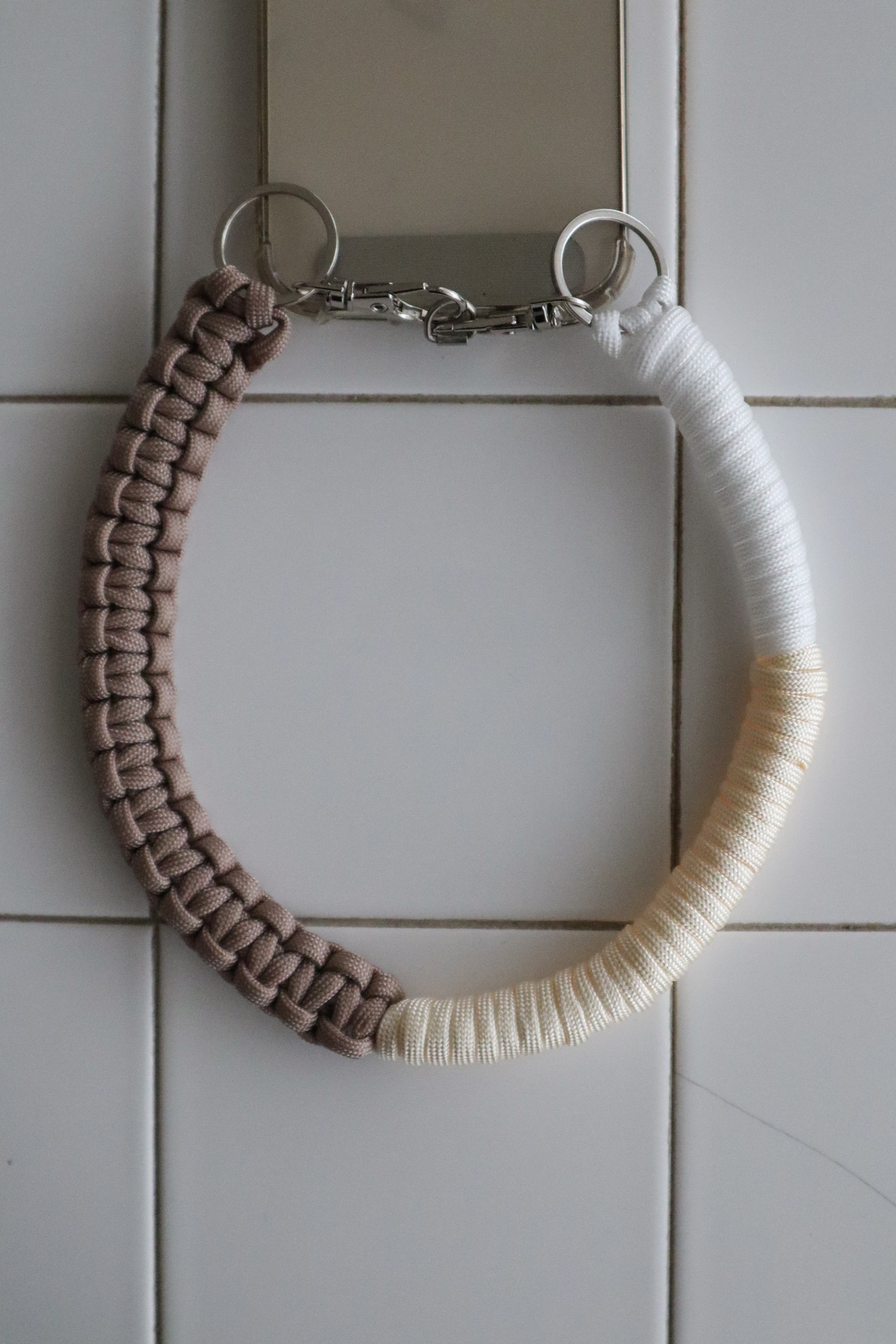 random braid 〈short pink beige〉 | chaskip