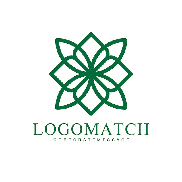 美しく咲くのロゴ