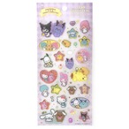 【ロット販売】【10入】チェゴシム×サンリオクリアキャンディシールパープル(8311903)