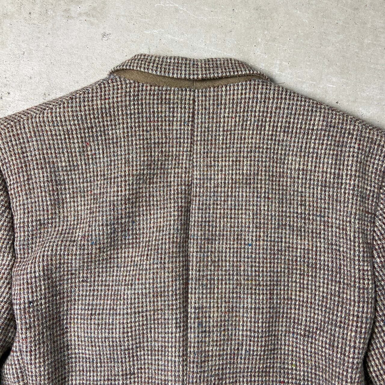 HARRIS TWEED ハリスツイード ウールテーラードジャケット メンズ2XL