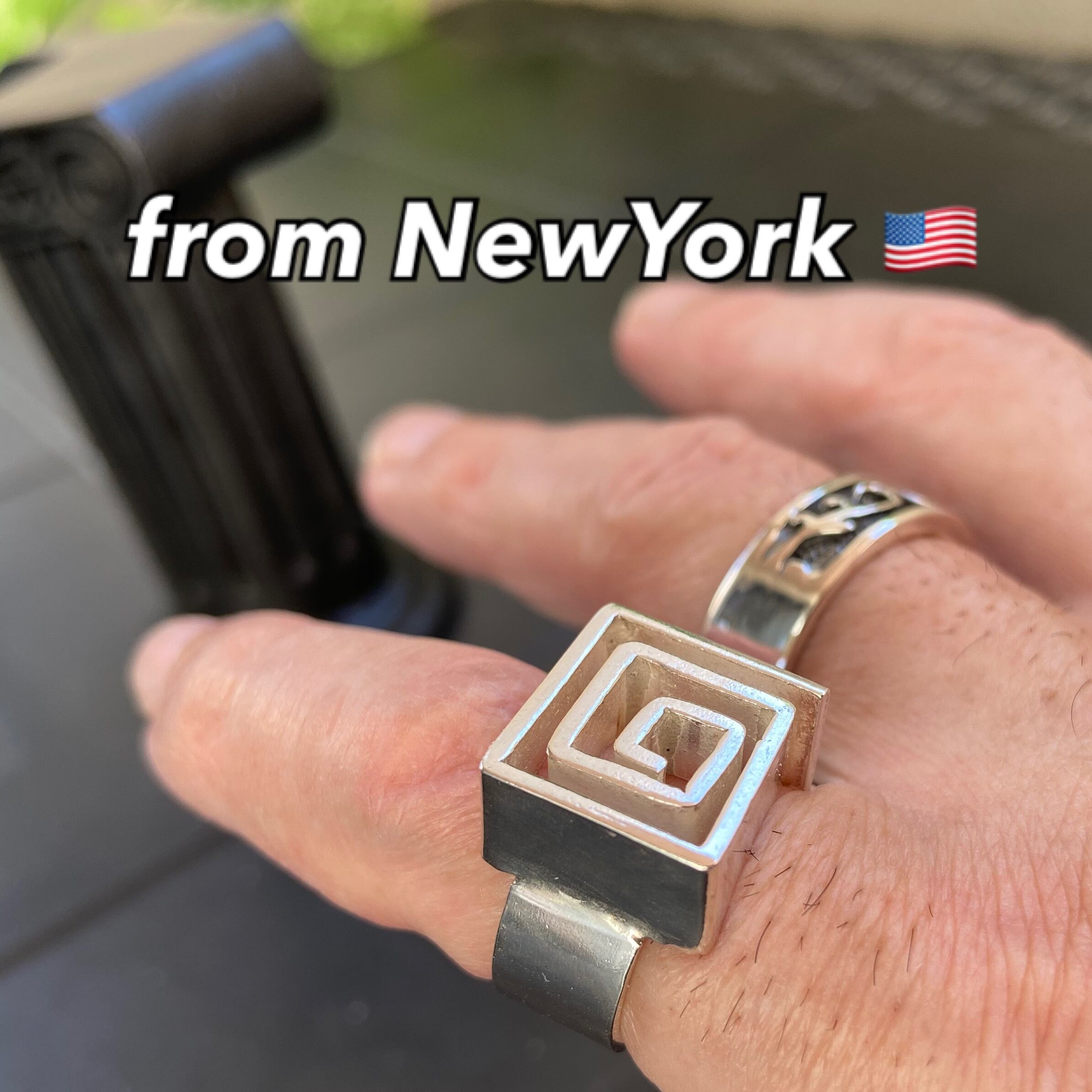 VERSANI Newyork【26号】三連リング プレーンスリム 正規品 新品 指輪・リング | インポートファッション＆ジュエリー Wish Bone VIP
