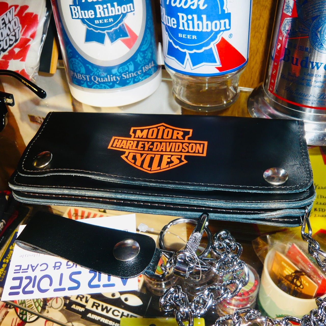 80s HARLEY-DAVIDSON ハーレーダビッドソン トラッカーウォレット NOS