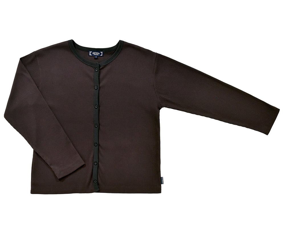 リブ編みカーディガン NIHE5655 | Keitto NORTHERNTRUCK LILASIC