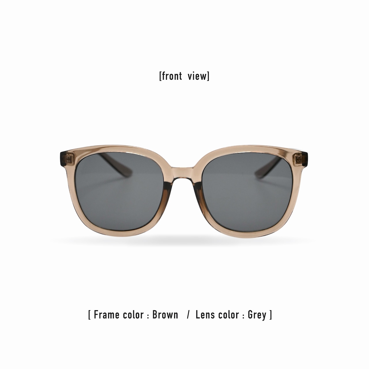 #AIRGRAM / GOLF&CITY サングラス /(形:ビッグシェイプ 色:ブラウン レンズ:グレー) / TPGC-9259-2