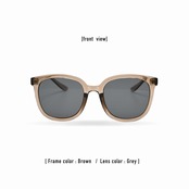 #AIRGRAM / GOLF&CITY サングラス /(形:ビッグシェイプ 色:ブラウン レンズ:グレー) / TPGC-9259-2