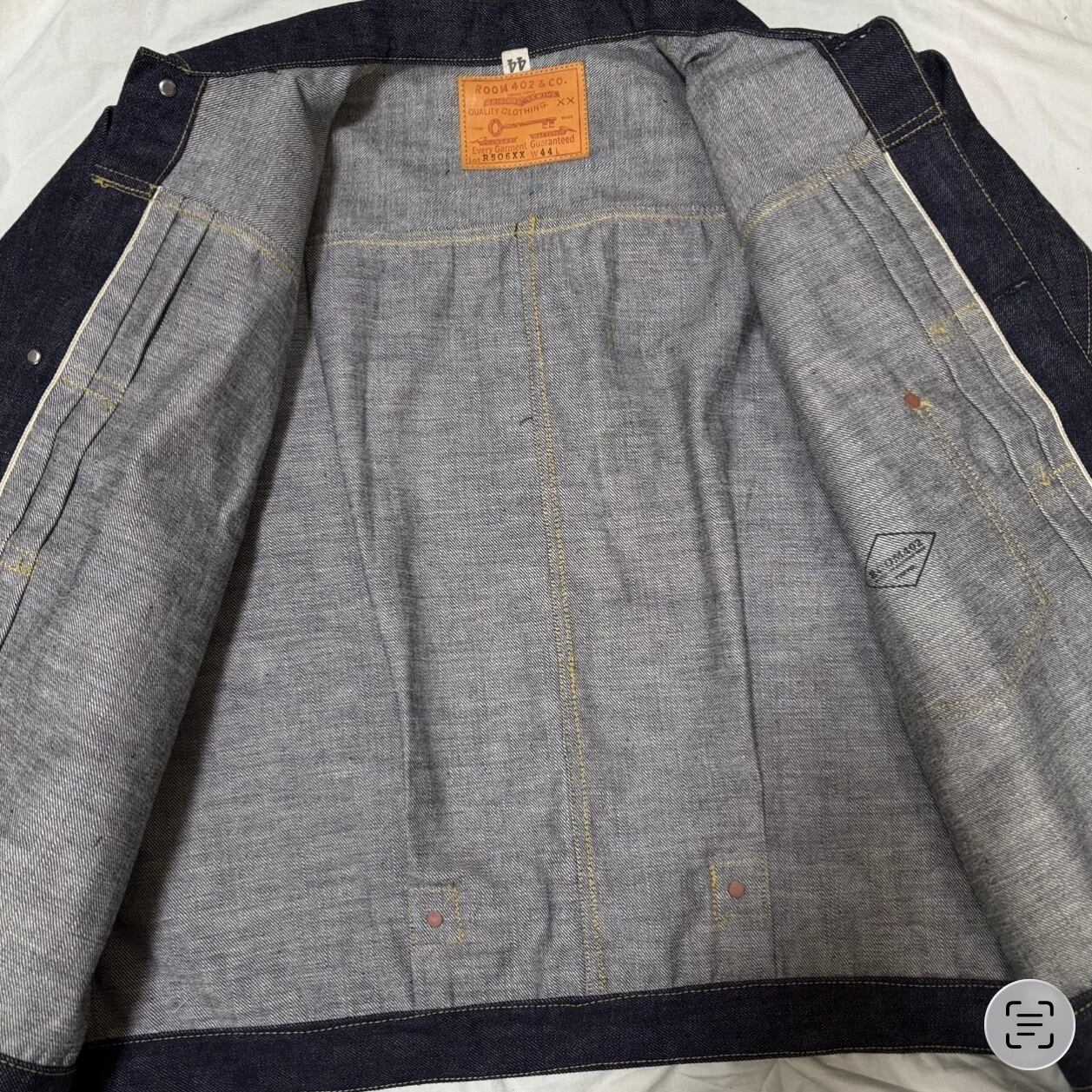 ハンドメイド 大戦モデル 44 L デニム Tバック R506XX WWⅡ ハンドメイド 大戦モデル 44 L デニム Tバック R506XX WWⅡ