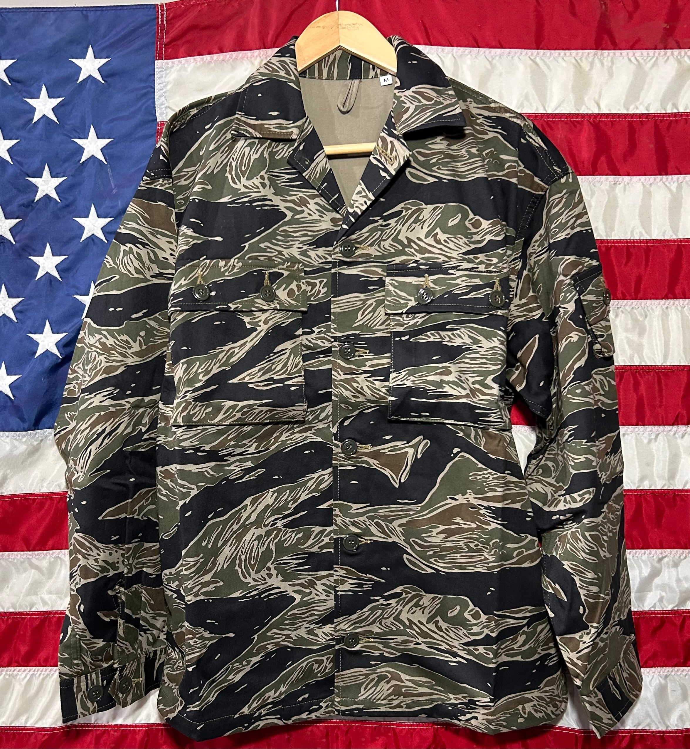 上下セット タイガーストライプ リップストップ URBAN SURPLUS 上下セット タイガーストライプ リップストップ URBAN SURPLUS