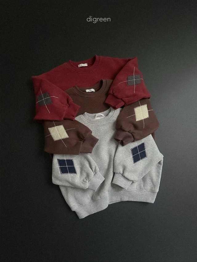 〚予約〛argyle Winter Tee <kids>