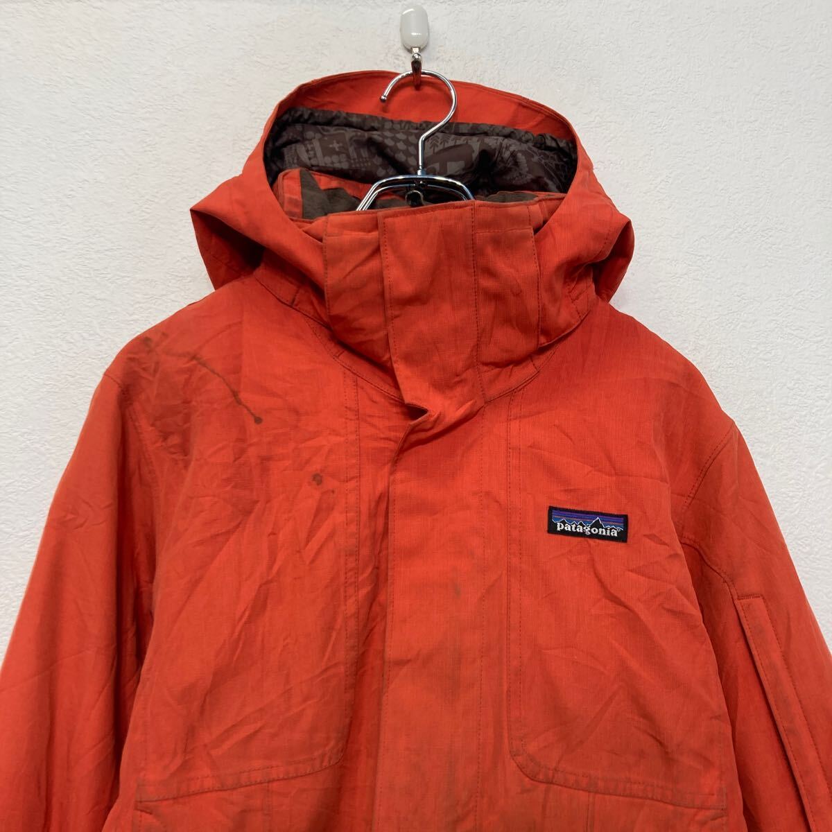 patagonia 赤 ジップアップジャケット 90s patagoniaパタゴニア Storm