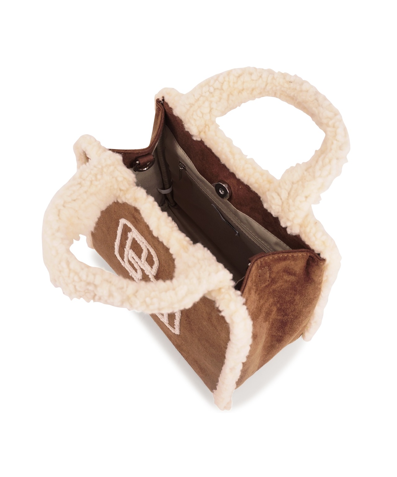 GYDA : 2WAYFAKE MOUTON BAG GY-B151