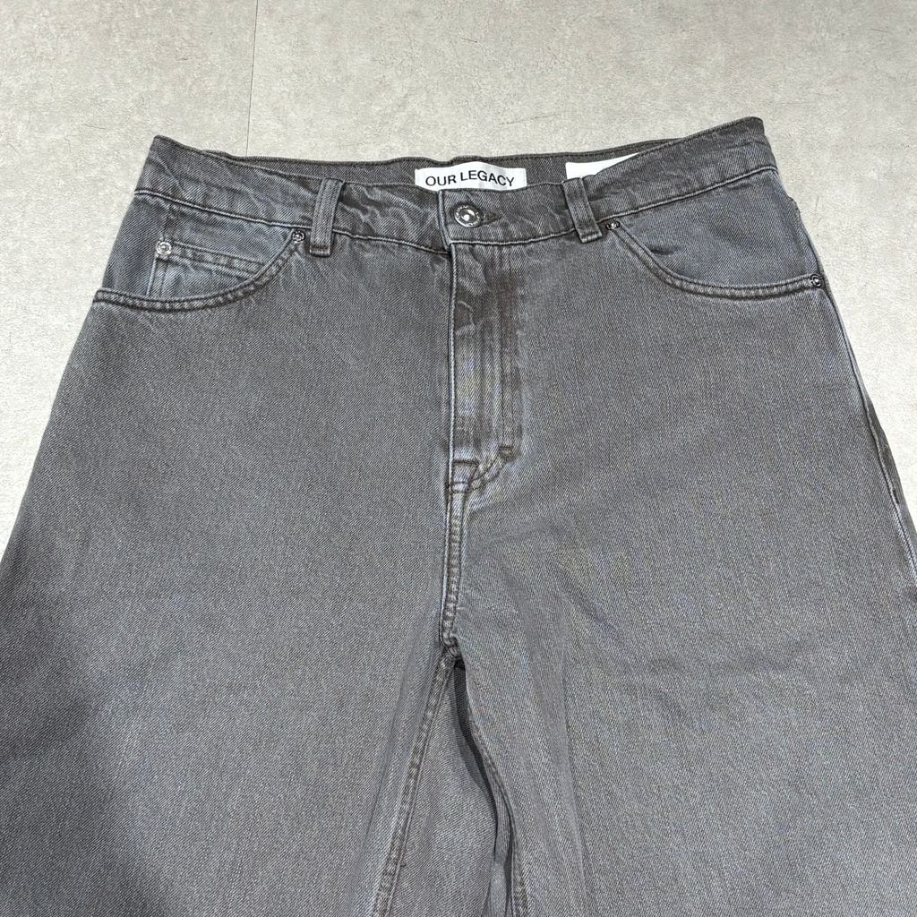 OUR LEGACY アワーレガシー 24AW VAST CUT Aluminum Tint ワイドデニム