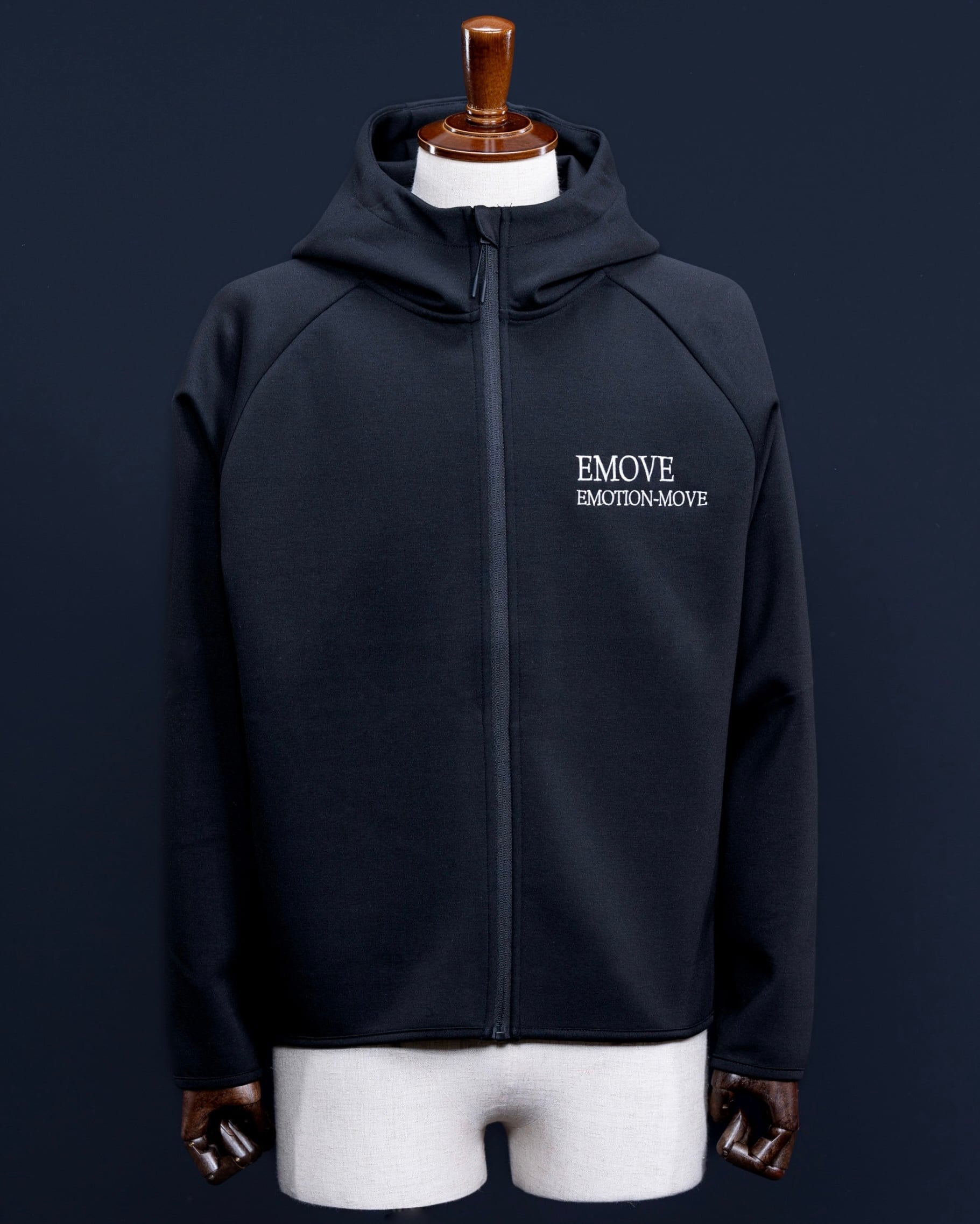 Cardboard Knit Zip Parker［EM25-05］2color | EMOVE