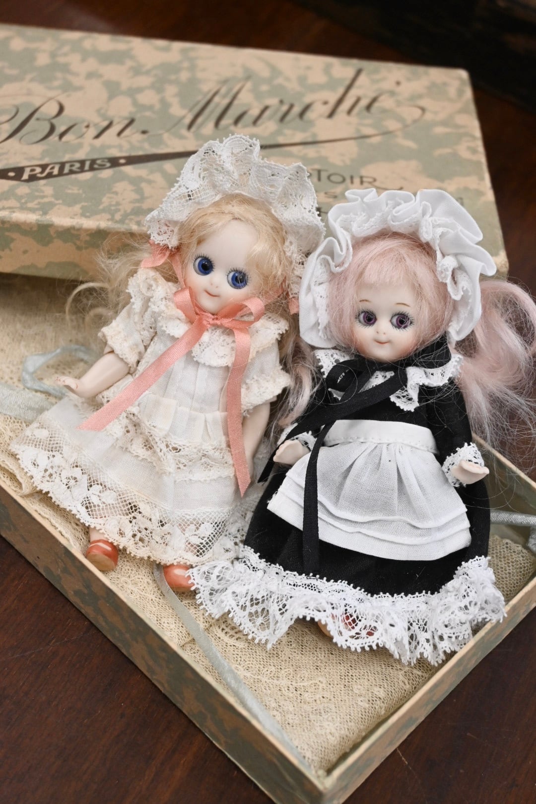 ミニチュアビスクドール 完成ドール】ミニチュアグーグリーGEM /オールビスクドール/ 10.5cm