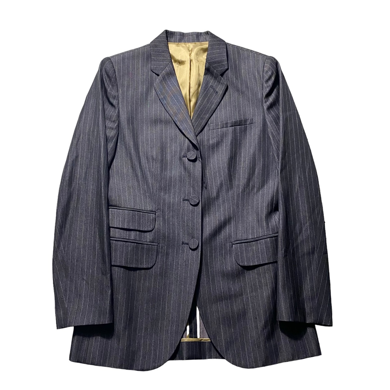 JEAN PAUL GAULTIER CLASSIQUE iridescent color stripe tailored jacket