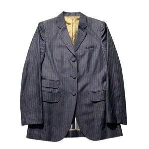 JEAN PAUL GAULTIER CLASSIQUE iridescent color stripe tailored jacket