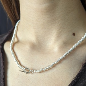 Silver Link Charm Necklace
