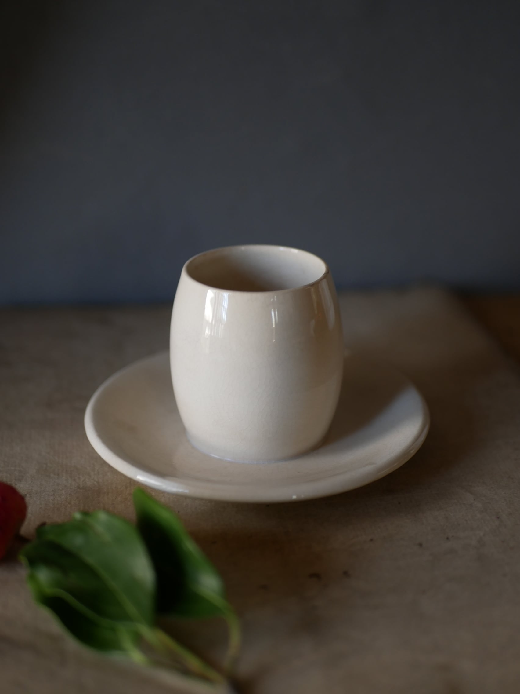 サルグミンヌ窯 エッグスタンド フランスアンティーク ブロカントのある暮らし