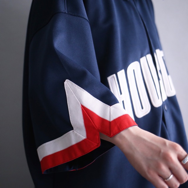 "NIKE× NBA" basket ball design 3XL over size h/s shirt