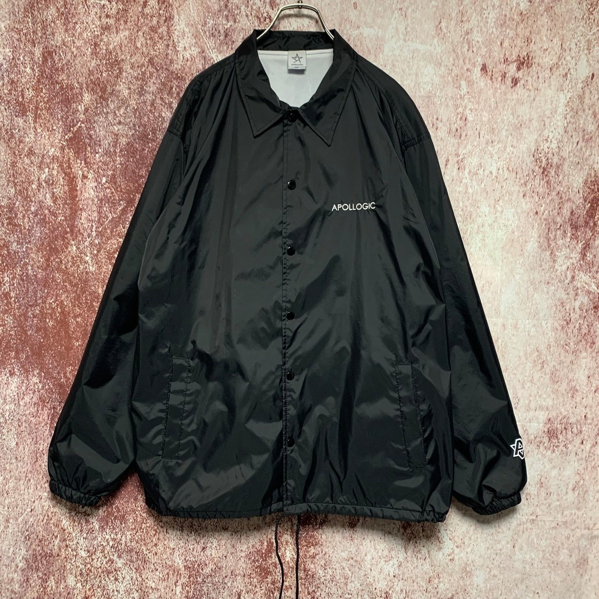 コーチジャケット ブラック | apollogic official shop