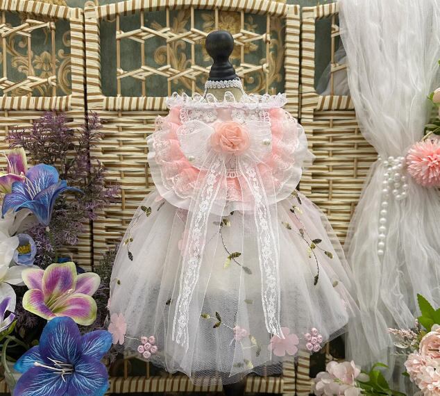 《予約》3102475 フラワーシフォンドレス