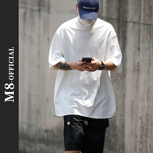minimal tag T-shirt 2color M0151