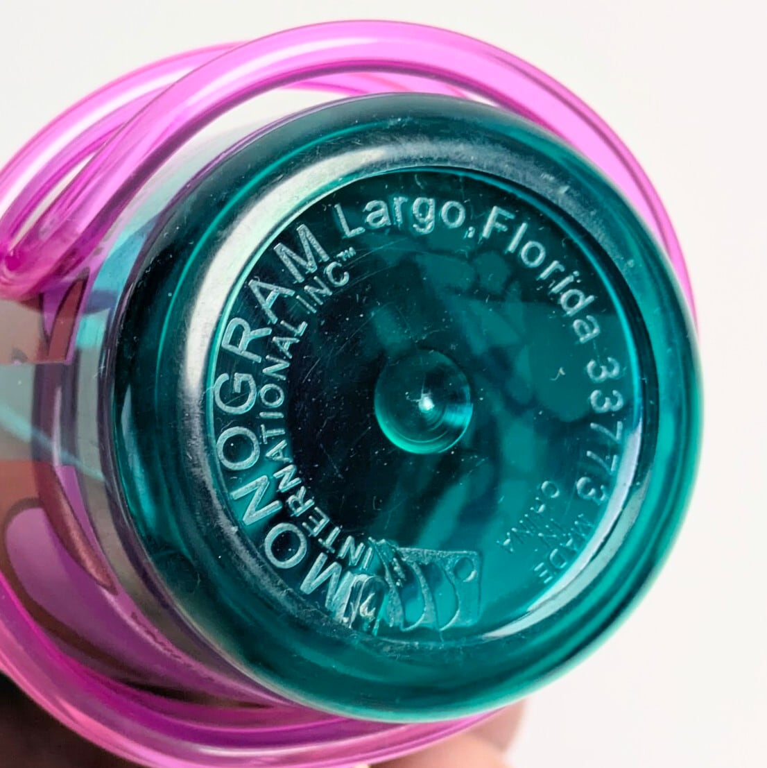 ☆VINTAGE 1997☆【 Looney Tunes ( ルーニーテューンズ )】 タズマニアンデビル / TAZ / タズストロー付きプラスチックコップ / パープル〚アメリカン雑貨 アメトイ〛