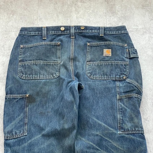メキシコ製 デニム ダブルニー Carhartt 36×32 詳細写真15