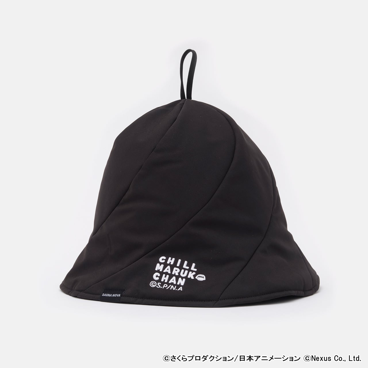 SAUNA NOVA コラボサウナハット（ブラック） | CHILL MARUKO CHAN