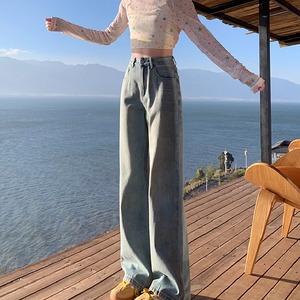 【送料無料】 デニムパンツ 2色 フレア Aライン ボトム ロング ポケット ファスナー 刺繍 デニム 薄手生地 かわいい 大人可愛い 大人女子 綺麗 シンプル カジュアル 大人 上品 おしゃれ お洒落 こなれ感 ラフ コンサバ 着痩せ レディライク 無地 夏 20代 30代 40代 レディース 女性用 ママ デート お出かけ 女子会 お呼ばれ 休日 お茶会 授業参観 着回し 普段使い ファッション コーデ スタイル 楽ちん 体型カバー プチプラ デイリーユース オーバーシルエット 垢抜け 動きやすい