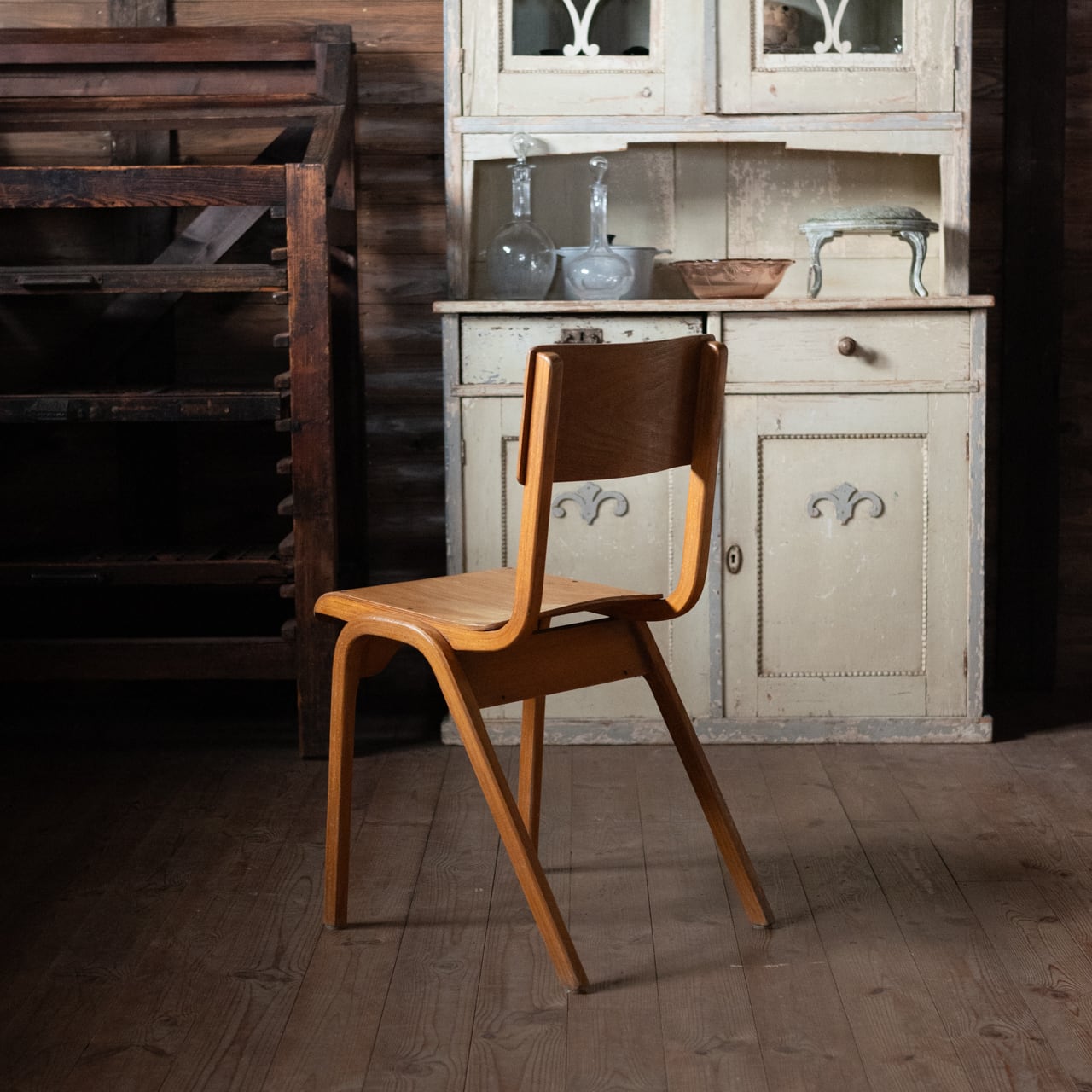 Stacking School Chair / スタッキングスクールチェア 【C