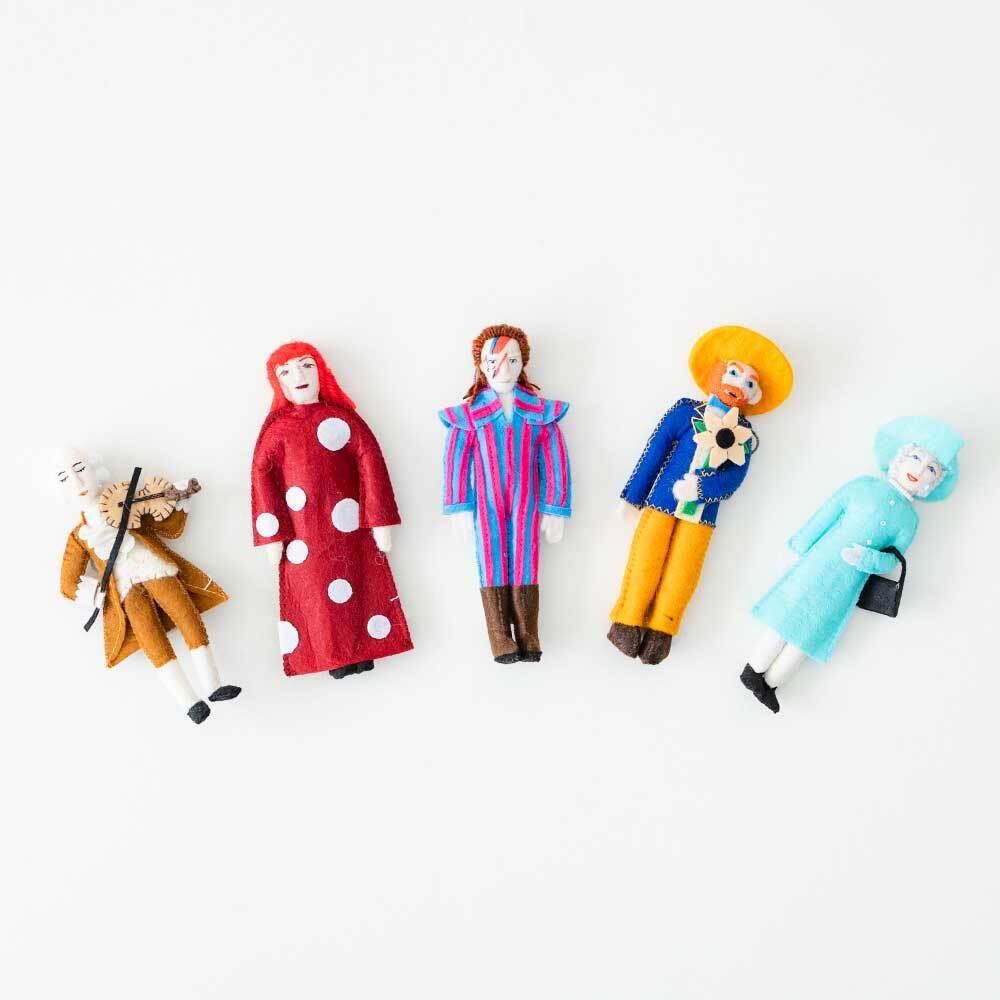 SILK ROAD BAZAAR フェルトオーナメント