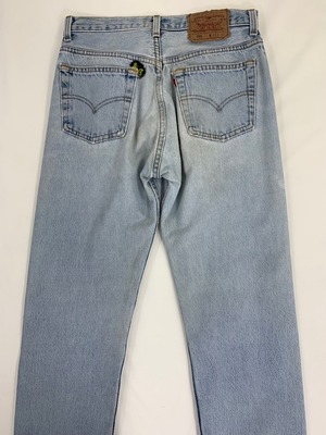 M-254  リーバイスLevi's 501レギュラー古着USA製1995年製造、刻印524  W75cm 股下79cm