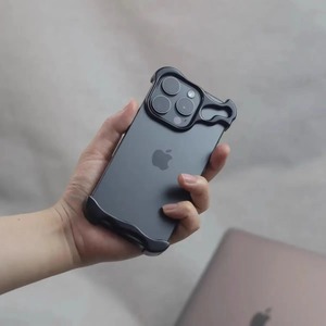◆iPhone16/15/14/13/12/Pro/Pro Max/Plus◆ Aluminum Alloy Bumper Phone Case + Lens Film / アルミニウム バンパーケース + レンズ フィルム スマホケース
