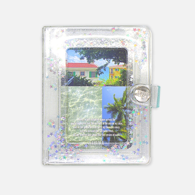 Star グリッター コレクトブック(Clear)