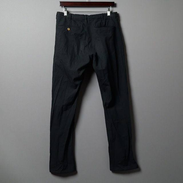 [COMME des GARÇONS HOMME PLUS] ポリ縮絨スラックス