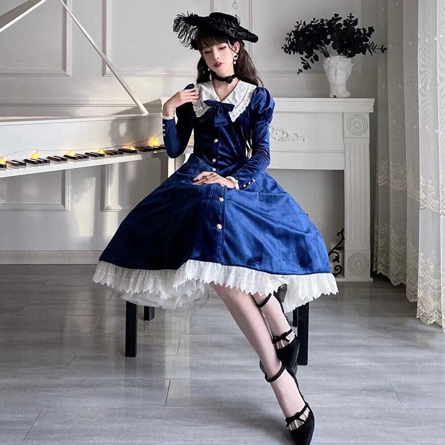 楽天市場】ワンピース ゴスロリ ロリータワンピース ロリィタ服 楽天市場】ワンピース ゴスロリ ロリータワンピース ロリィタ服