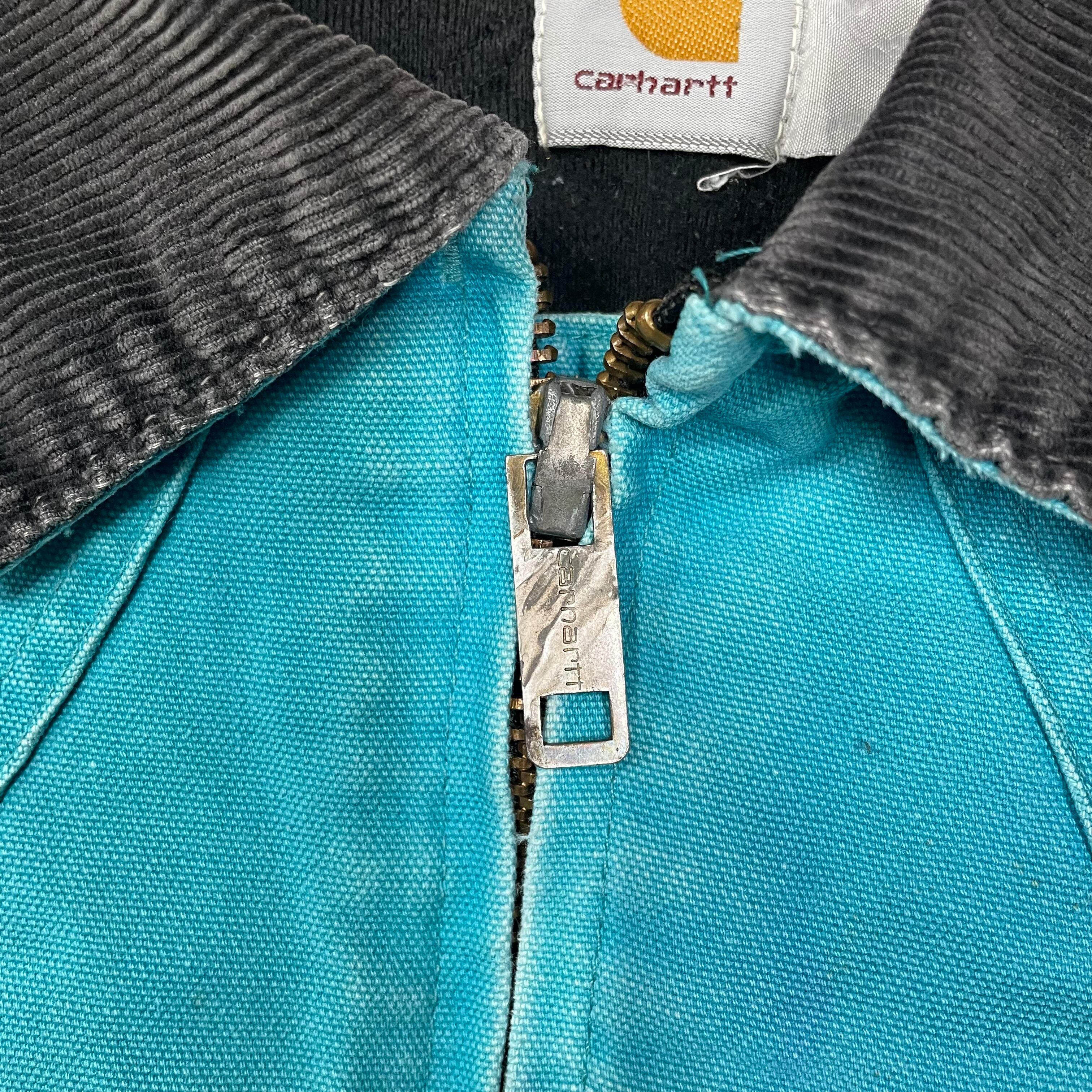 80s 90s carhartt サンタフェジャケット USA カーハート ターコイズ