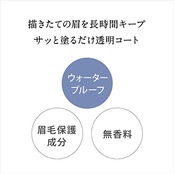 Kiss Me FERME(キスミーフェルム) アイブロウコート 5ml 眉毛トップコート 眉コート 眉メイクの仕上げにひと塗り