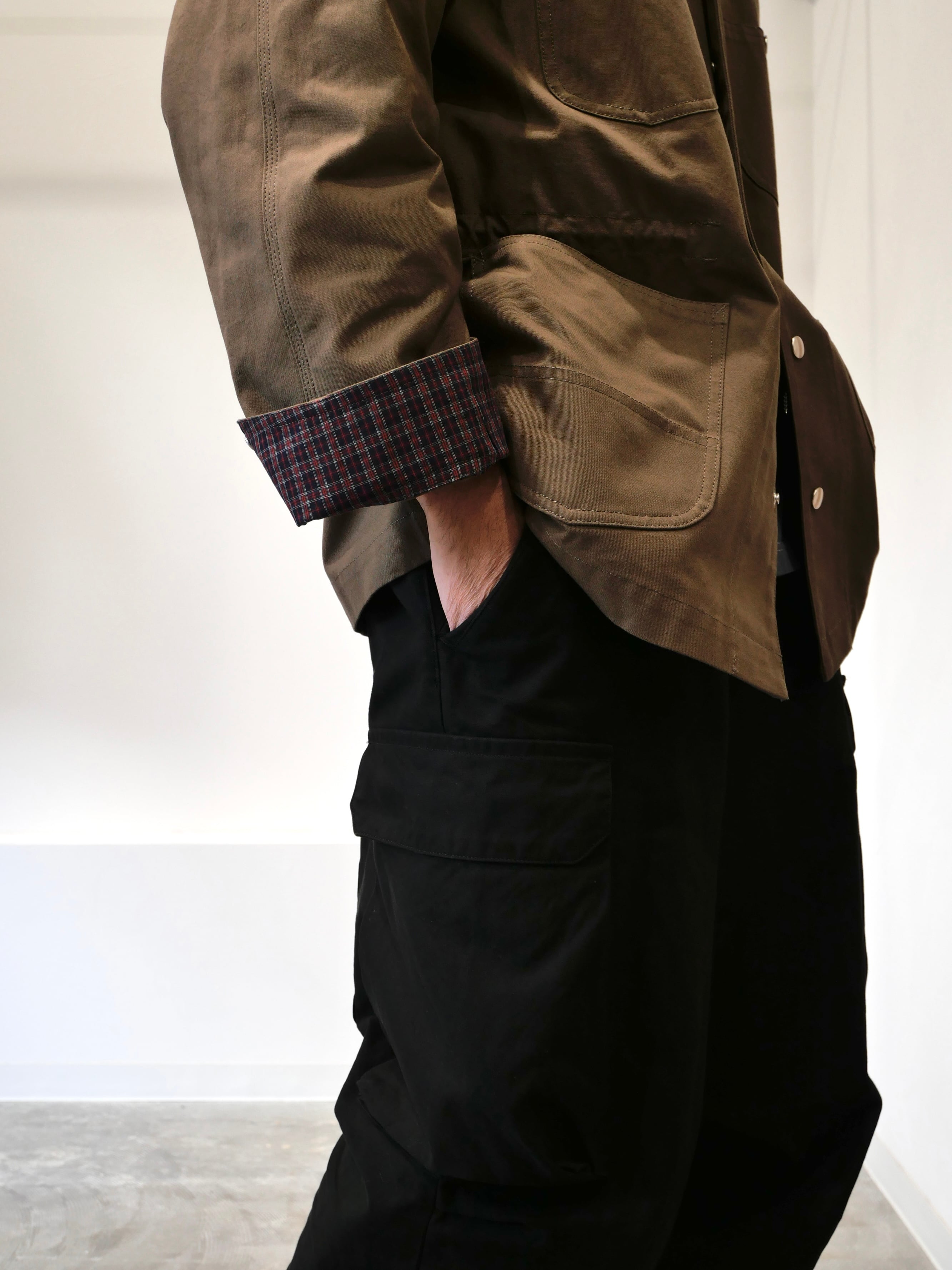 TOGA VIRILIS CANVAS JACKET | CONSTRUCT1